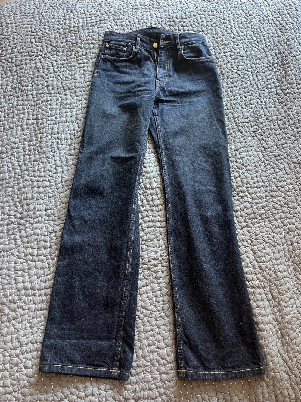 Girls of Dust Georgia selvedge dark indigo